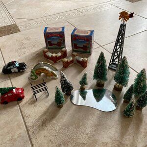 Christmas Village Misc. Pieces, Dept. 56, Lemax